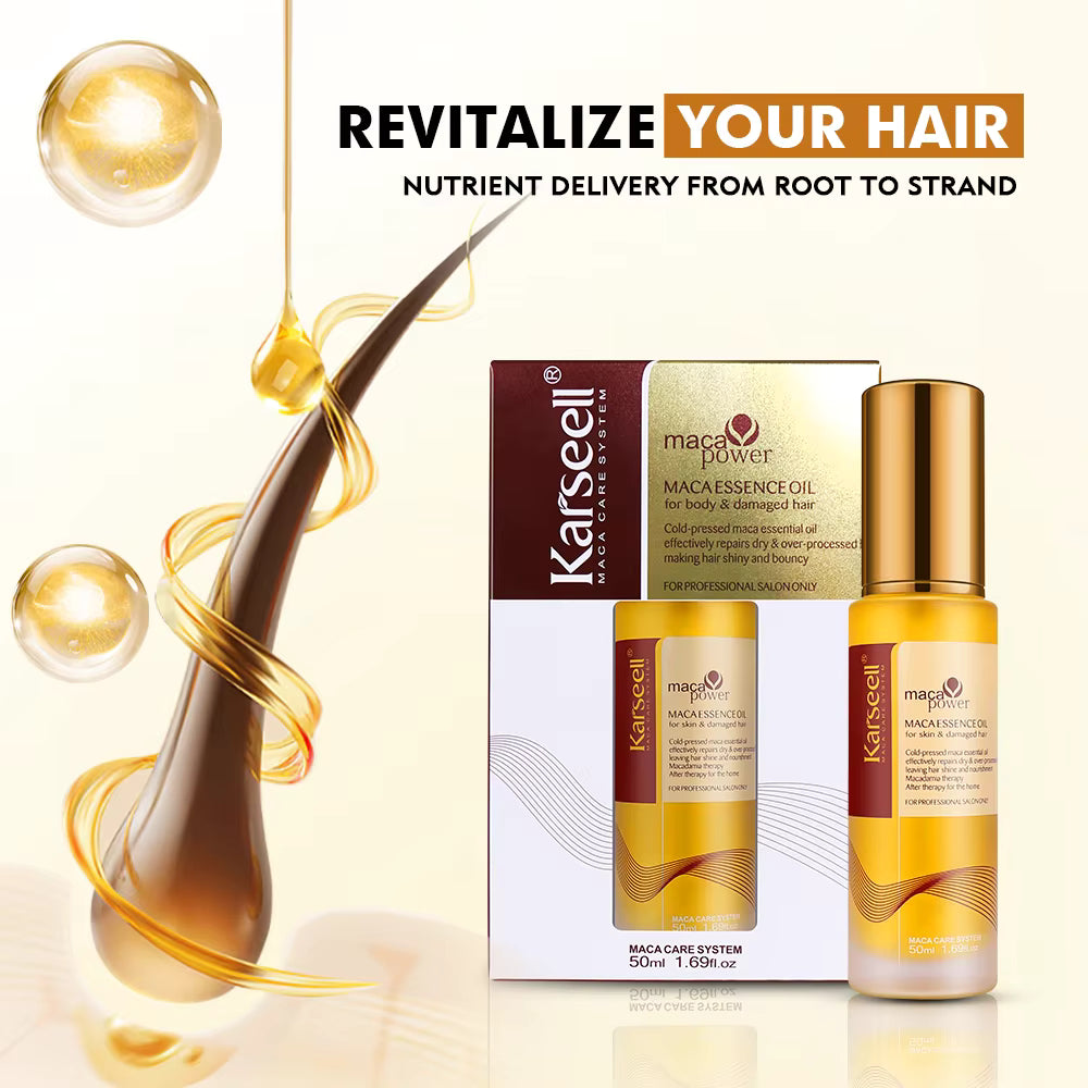 Karseell Hair Oil Moroccan Argan Oil 50ml – Brand New