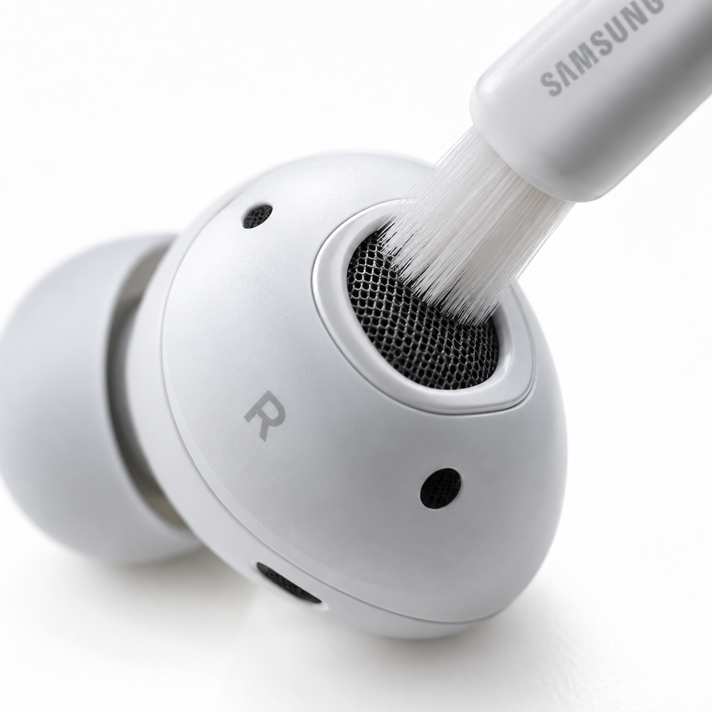 Brush Cleaning Earbuds