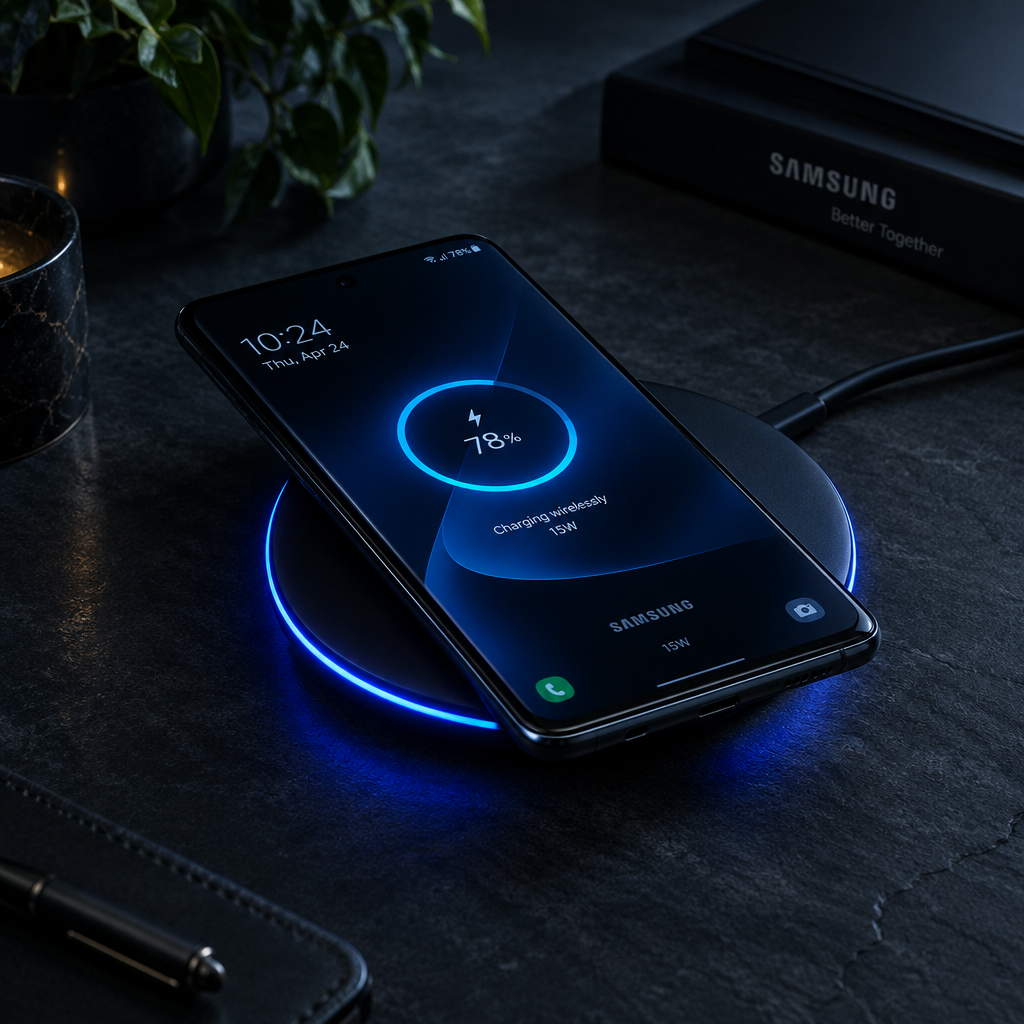 Charger with Phone