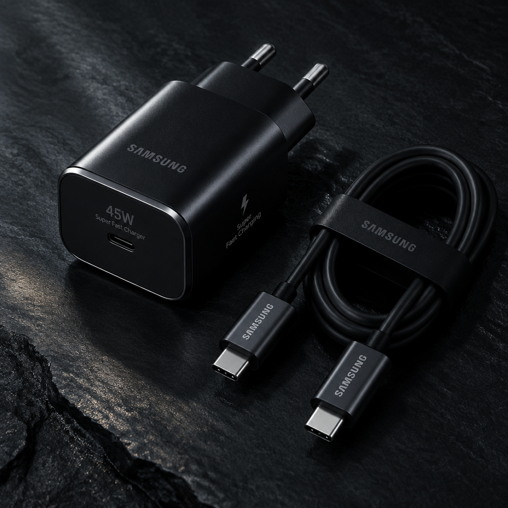 Samsung 45W Charger Dark Premium