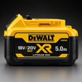 DEWALT DCB205 18V/20V MAX XR 5.0Ah Li-Ion Battery - Front View
