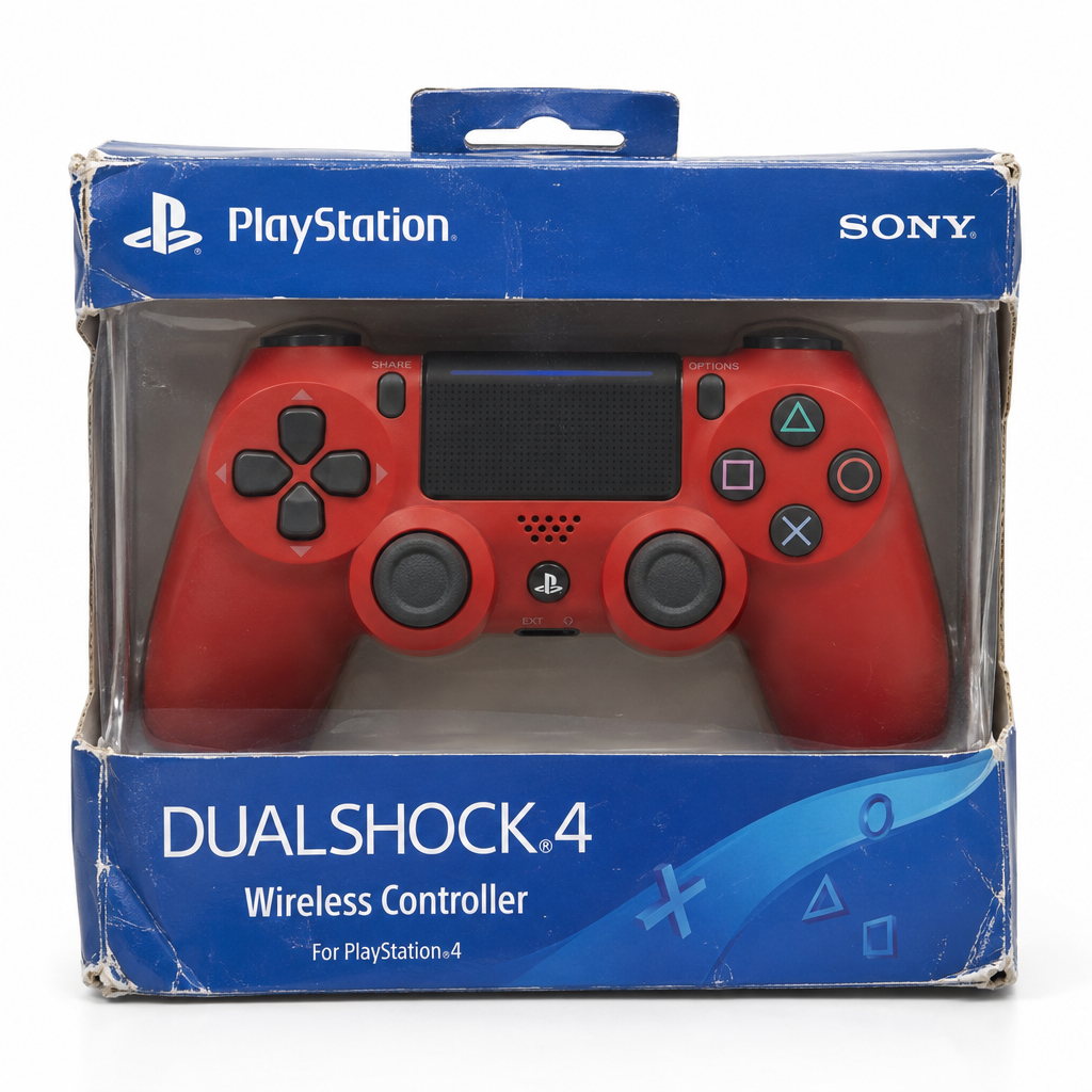 Sony DualShock 4 Red Controller – Boxed