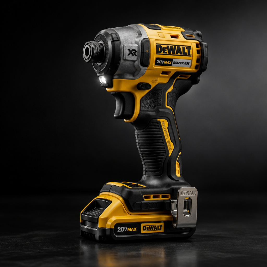 DEWALT DCF850 20V MAX Brushless Impact Driver - Lifestyle