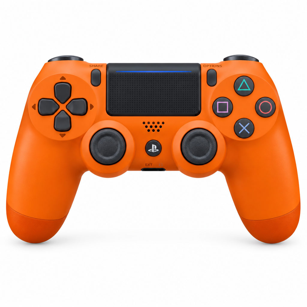 Sony DualShock 4 Sunset Orange – Front View
