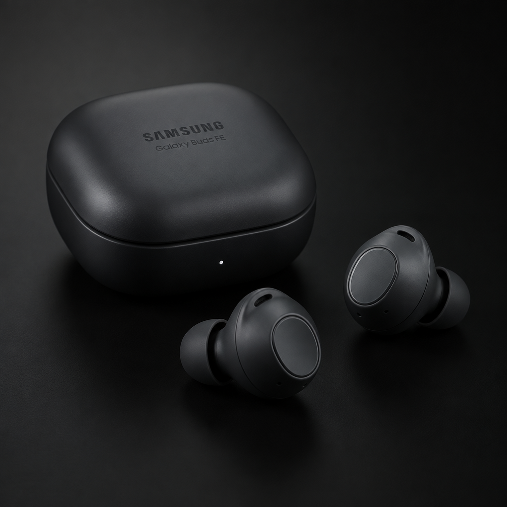 Samsung Galaxy Buds FE graphite with charging case