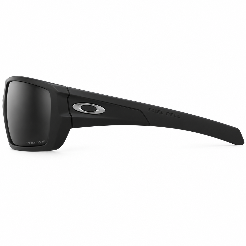 Oakley SI Fuel Cell Blackside Prizm Black Polarized – Side Profile