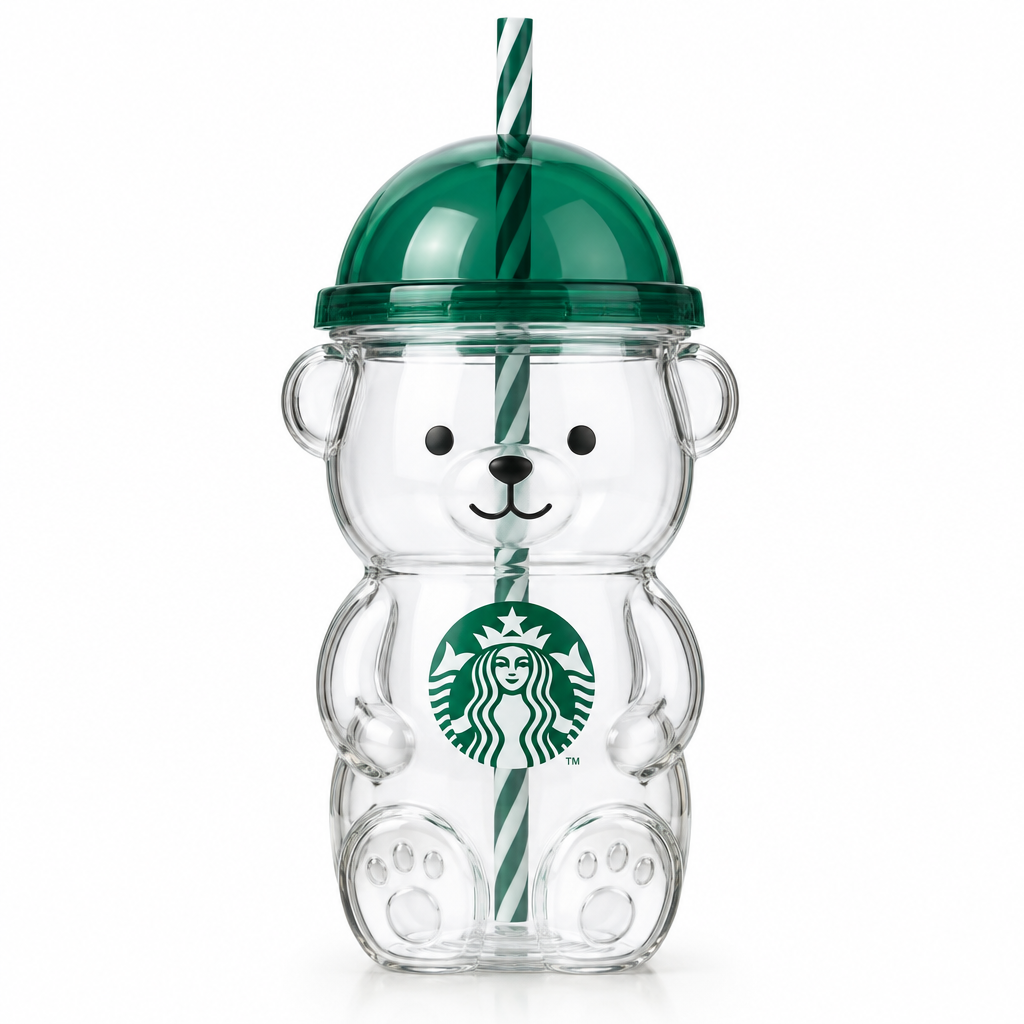 Starbucks Bear Tumbler - Front View