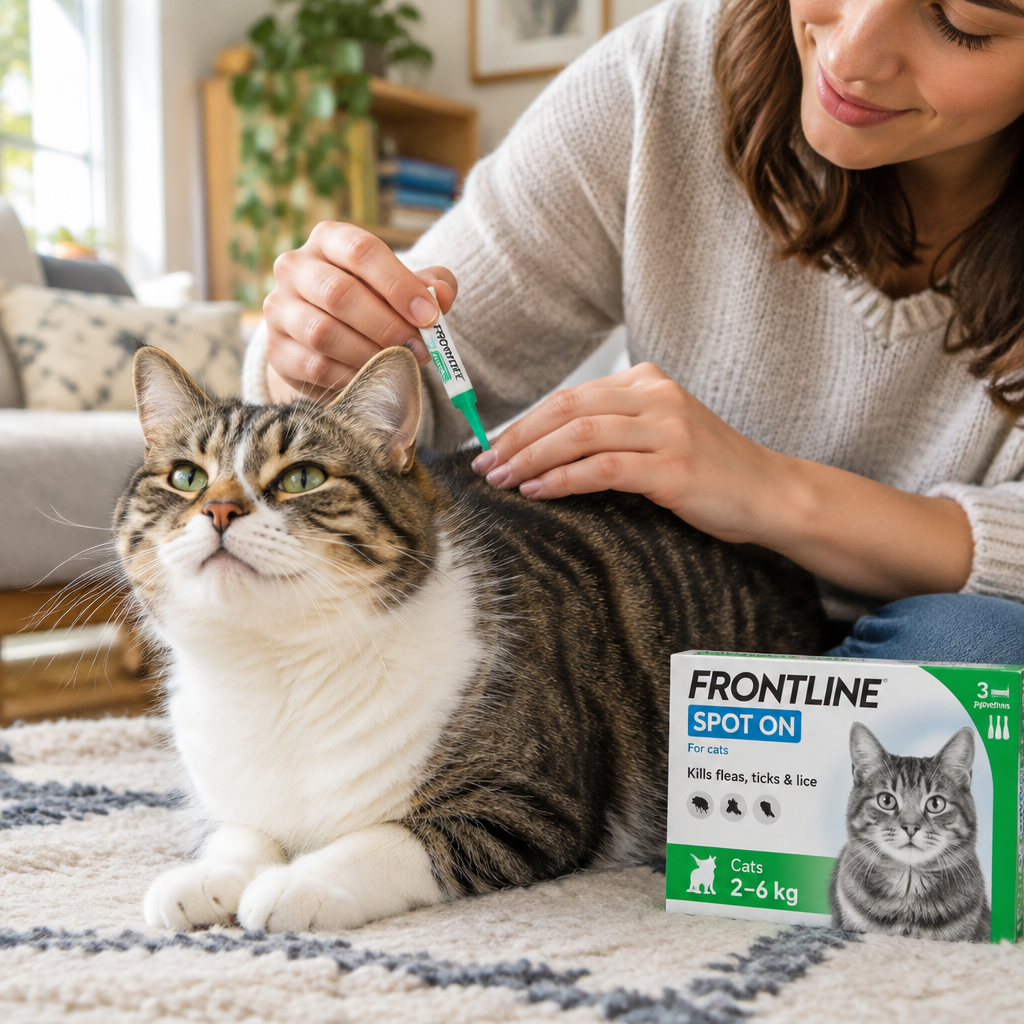 FRONTLINE Spot On Plus – Lifestyle Cat Application