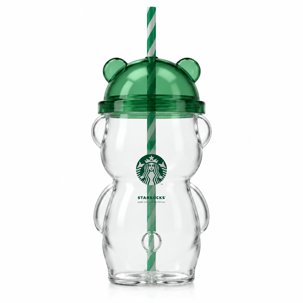 Starbucks Bear Tumbler - Back View