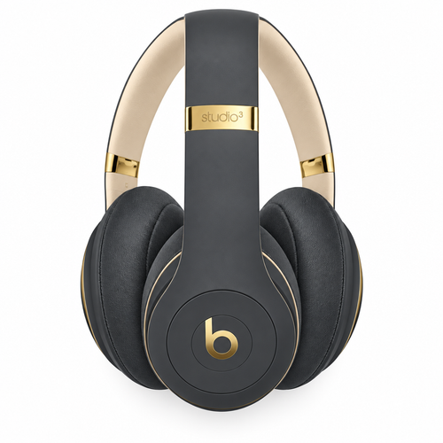 Beats Studio3 Wireless Skyline Collection gold headband top view