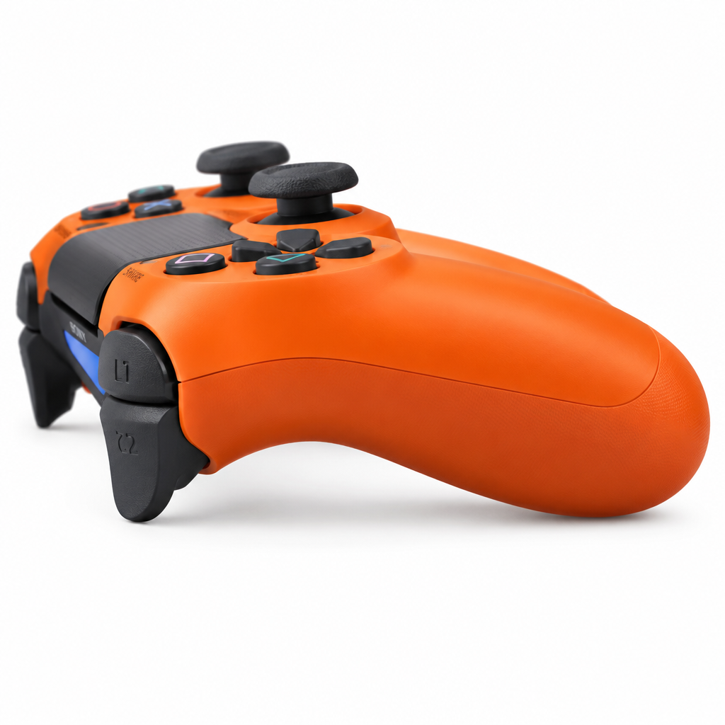 Sony DualShock 4 Sunset Orange – Side Profile