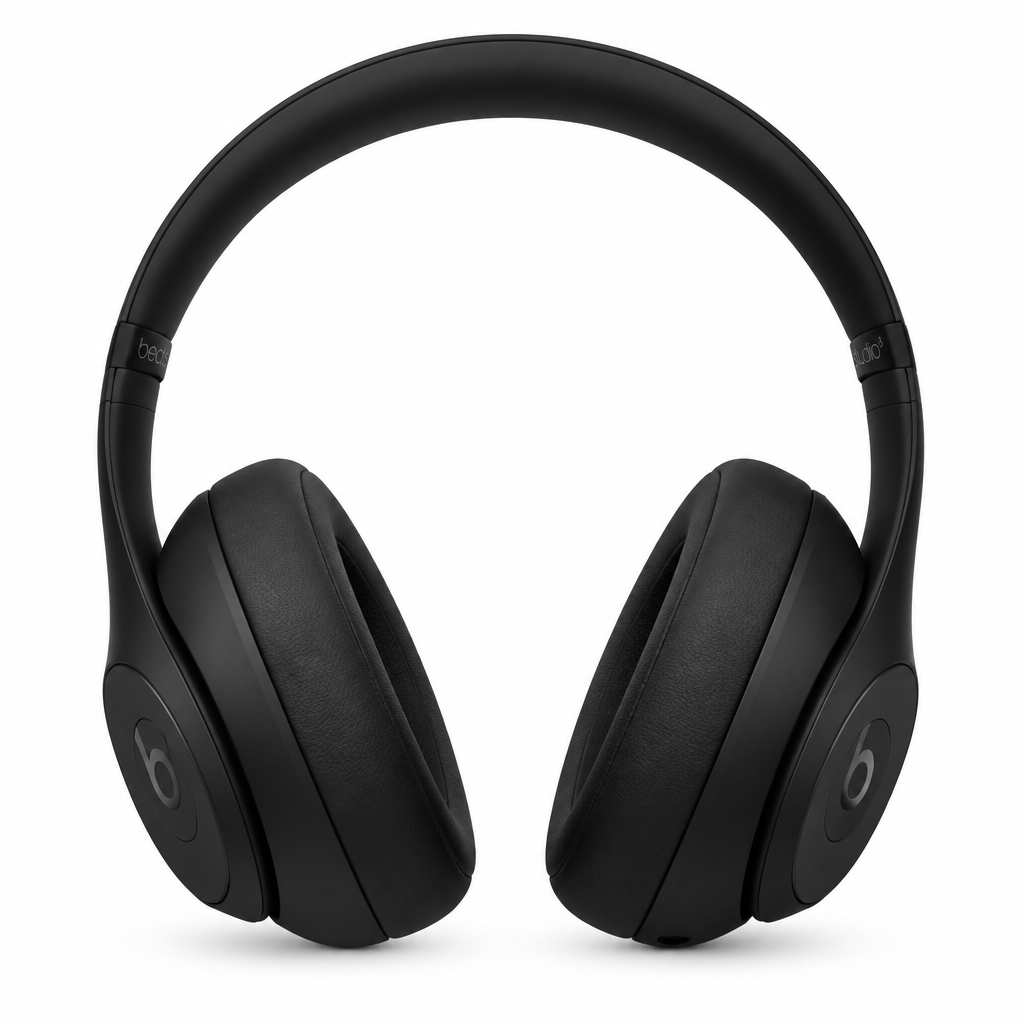 Beats Studio3 Wireless Full Black front view