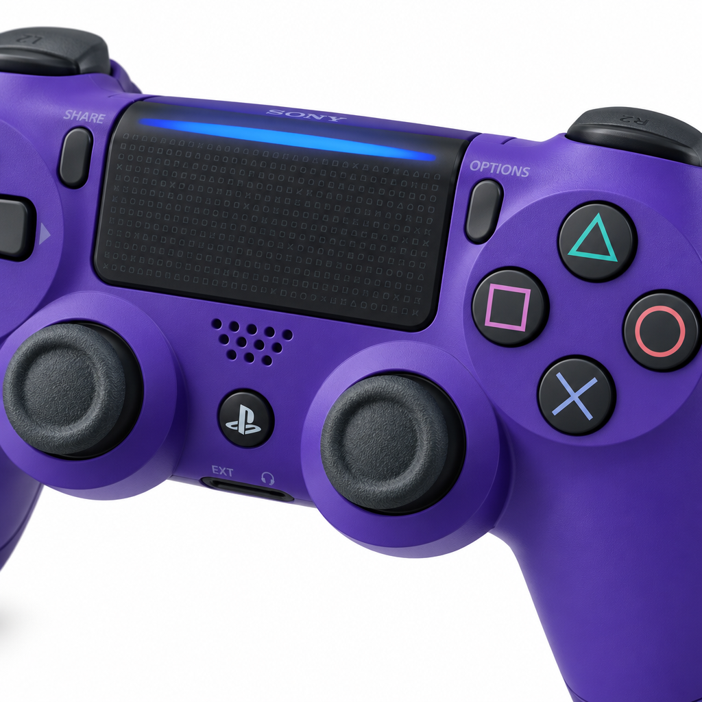 Sony DualShock 4 Electric Purple – Touchpad Close-Up