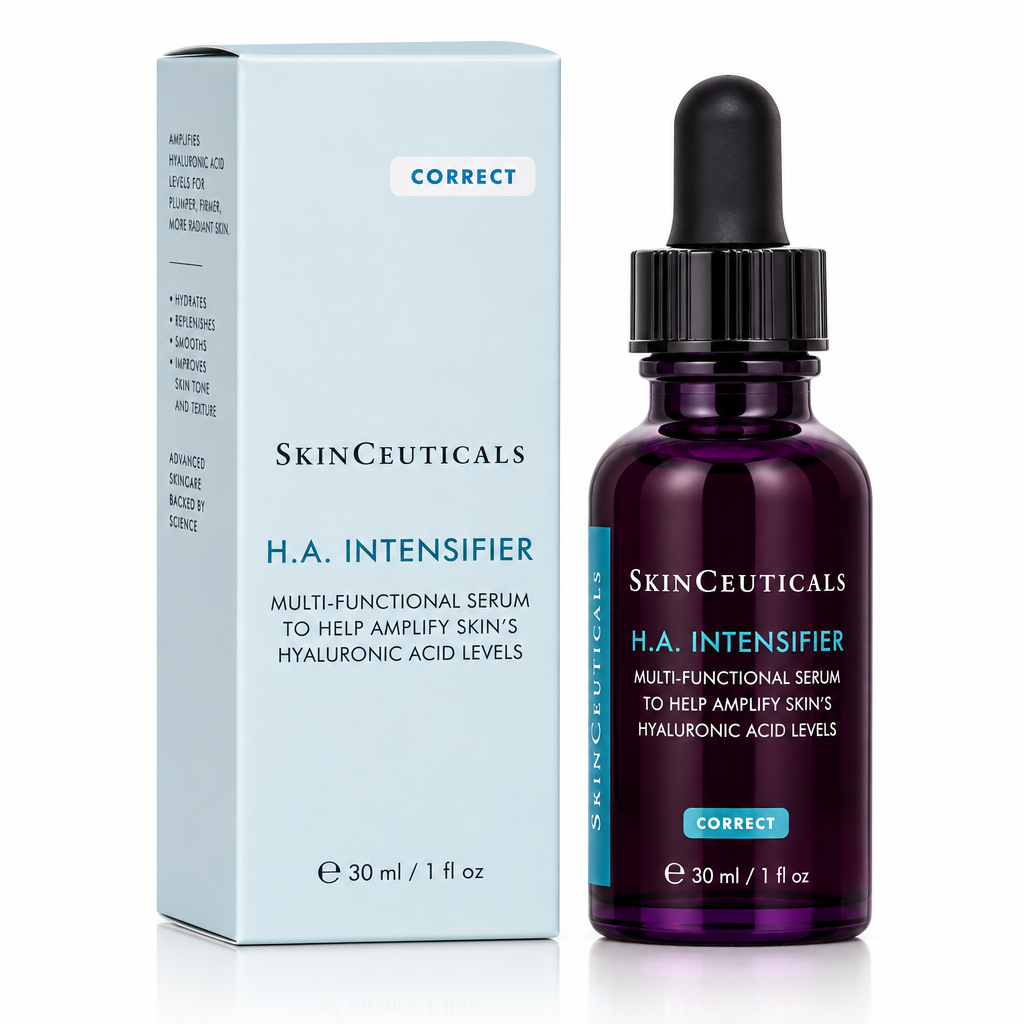 SkinCeuticals H.A. Intensifier on white background studio shot