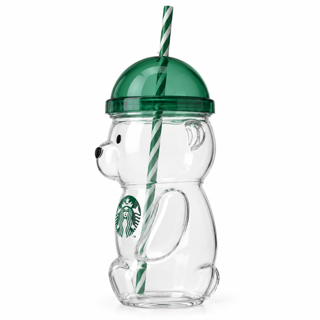 Starbucks Bear Tumbler - Side View