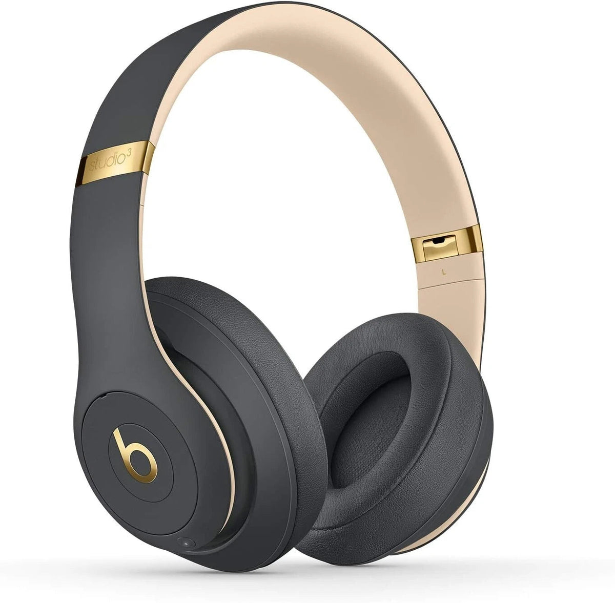 Beats Studio3 Wireless Skyline Collection Shadow Grey with gold accents