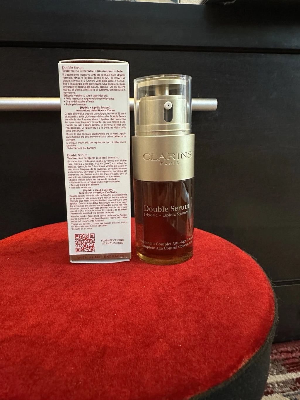 Clarins Double Serum Complete Age Control Concentrate 1oz / 30ml