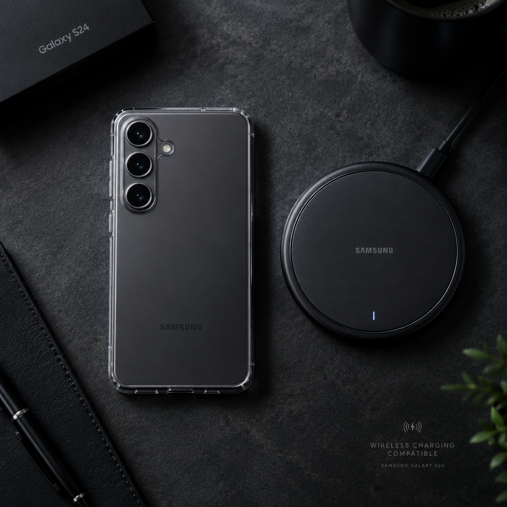 S24 Case Flat Lay