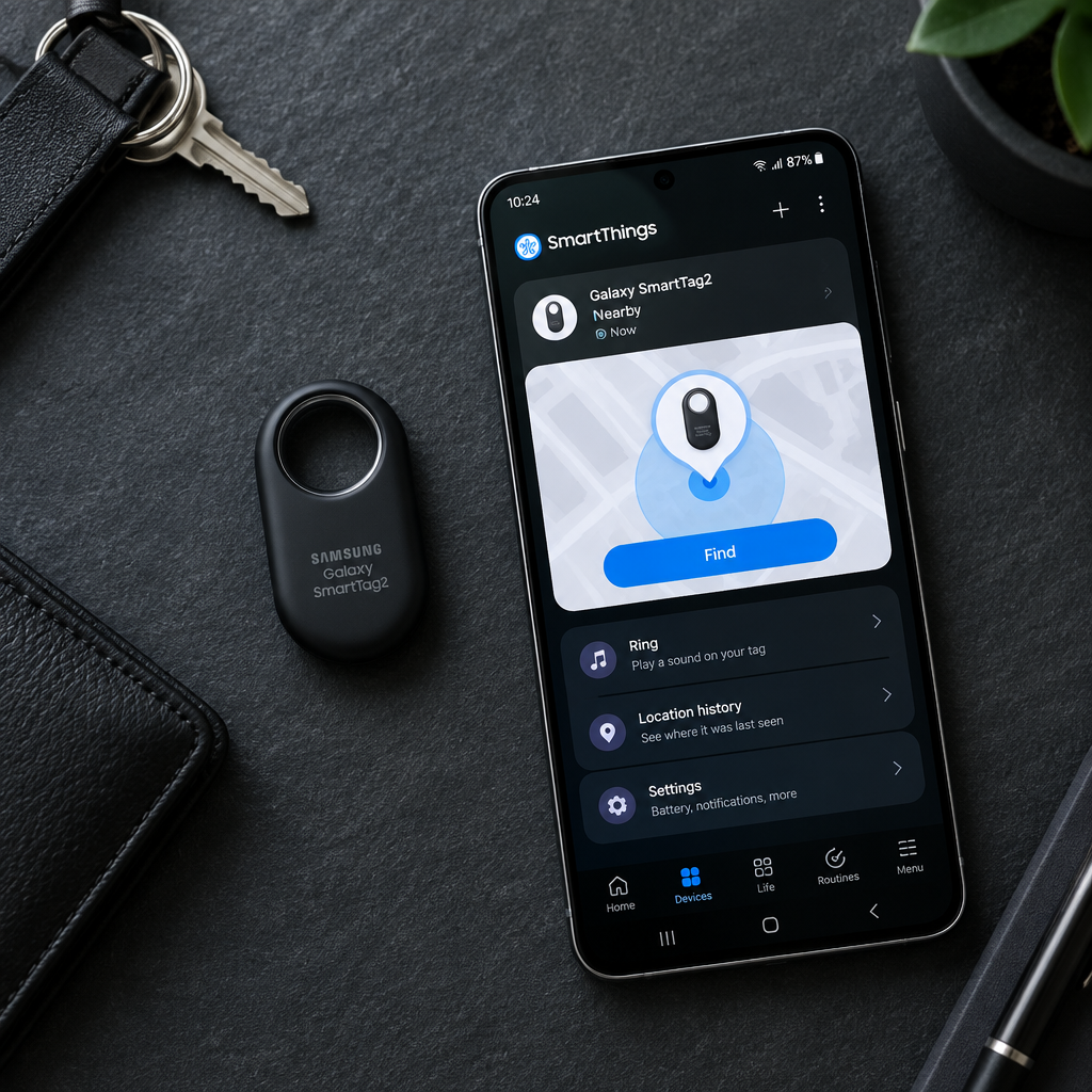 SmartTag2 with Phone